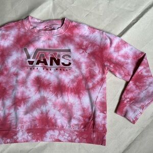 Vans tie dye pullover sweatshirt